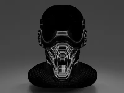 Robot Head 3D model