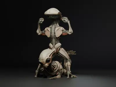 Arnold the Alien 3D model