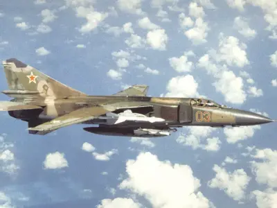 Mikoyan-Gurevich MiG-23 3D model