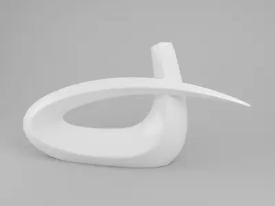 Omicron Decoration Vase Free low-poly 3D model