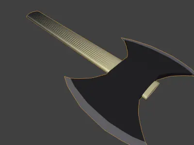 Hatchet axe 3D model