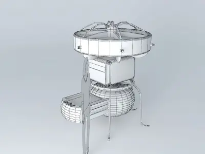 The good drone ARGO AIRCRAFTS 0800 pizzadrone Free 3D model