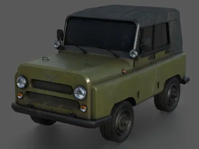 UAZ 469 3D model