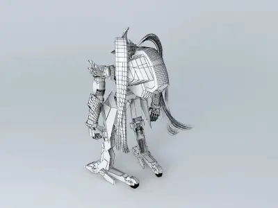 Zangetsu Zangetsu robot Free 3D model