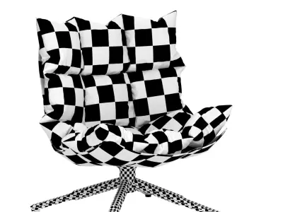 LOUNGE CHAIR 3D model 7