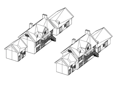 Historic millers house Gdanski Danzig 3D print model