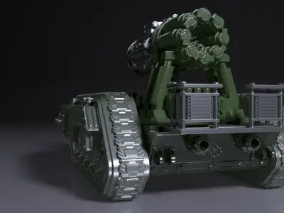 Legendary Battle Tank for 3Dprint 3D print model