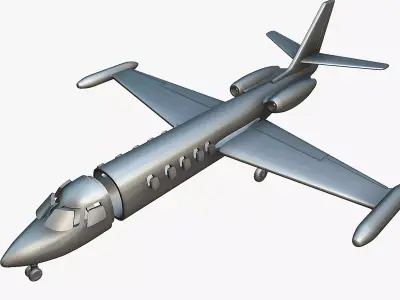 IAI Westwind - 3D Printable Model 3D print model