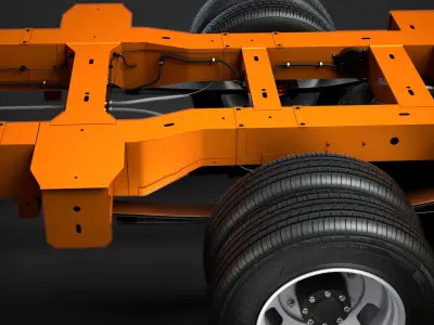 Opel Movano CrewCab DW E30 Chassis 2020 3D model