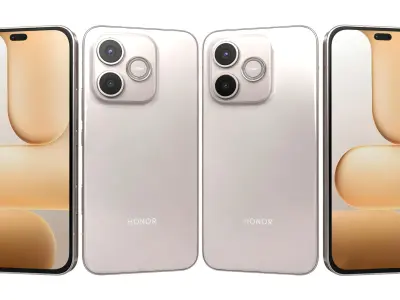 Honor 600E All Colors 3D model