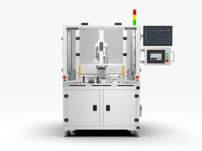 Automatic Magnet Heat Holding Assembly Machine 3D model