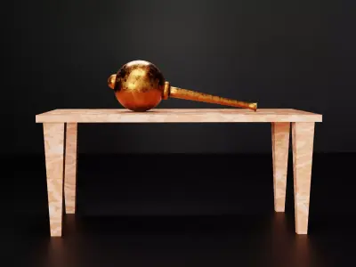 Weapon Low-poly 3D model