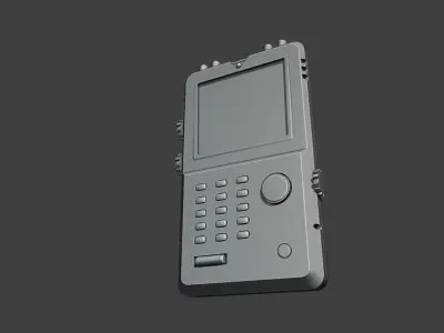 Scifi Communication Portable Device 3D model