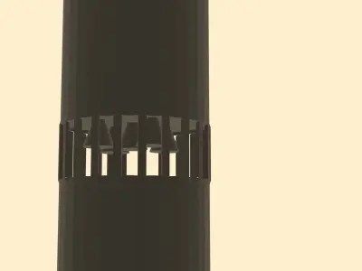 SIMPLE Rocket based on the Soyuz family perfect for 3D printing Free 3D model