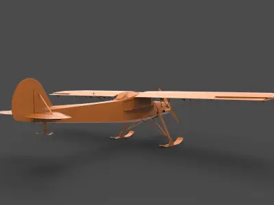 fieseler fi 156 storch winter 3D print model