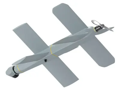 ZALA Lancet UAV Kamikaze Drone  3D model