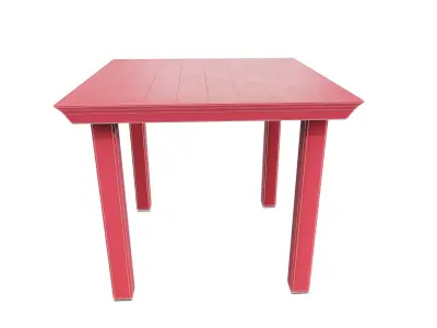 Outdoor Table  Low-poly 3D model