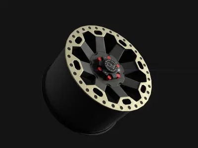 Car Rim Free low-poly 3D model