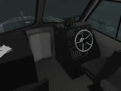  Sea Ark US Navy Low-poly 3D model