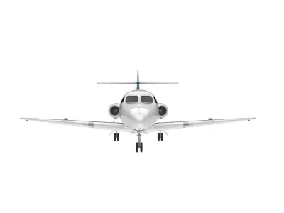 Hawker 125 3D model