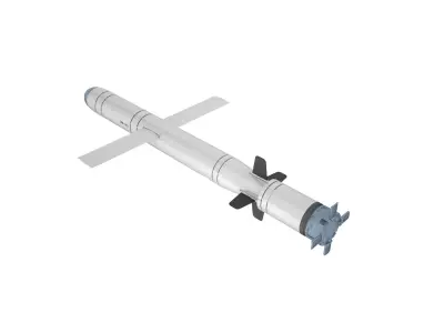 Missile 3M-14 3D model