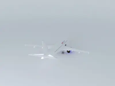 A320 Air Europa Free 3D model