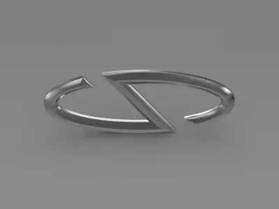 Solaris logo 3D model