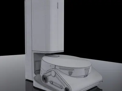 Samsung Jet Bot AI Robot Vacuum Cleaner 3D model