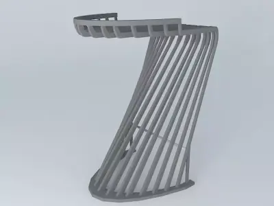 Pantosh bench - Generic Free 3D model