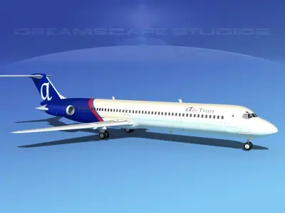 Douglas DC-9-50 Air Tran 3D model