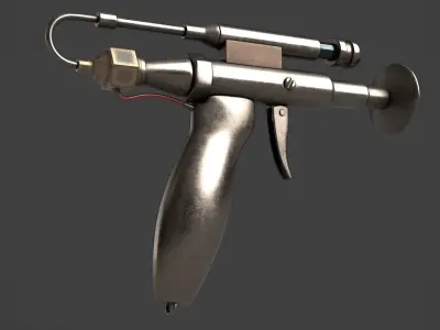 Fantasy Gun 14 3D model