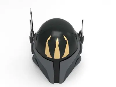 Pre Vizsla Clone Wars helmet STL file for 3d print 3D model