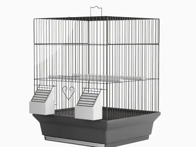 Birdcage 07 3D model