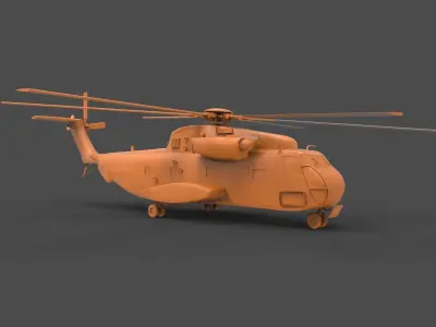 Sikorsky CH-53 3D print model