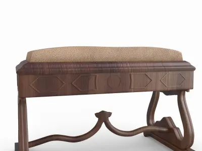 Piano Chair Free 3D model