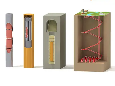 Nuke barriers 3D model