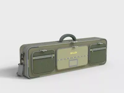 FISHING GEAR Low-poly 3D model