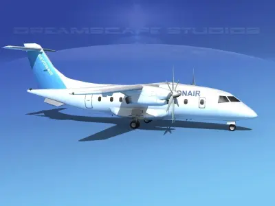 Dornier Do-328-130 Devon Air 3D model