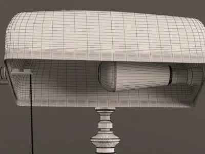 desk lamp Free 3D model 18