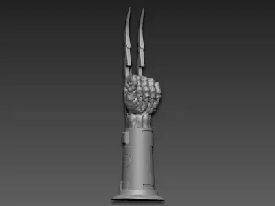 Predator hand 3D print model