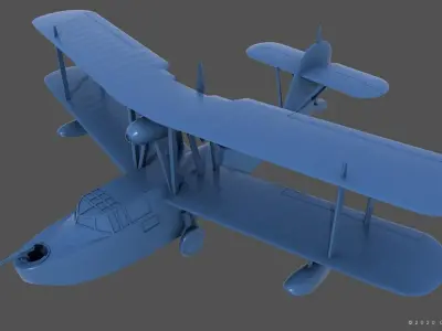 Walrus - Commercial license - 1-72 scale 3D print model