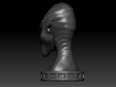 Alien Statue 3D print model purchase