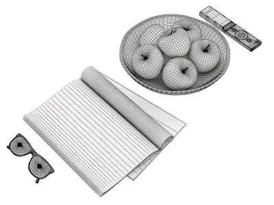 Living Room Modern 3D model