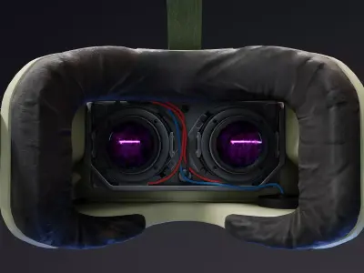 AN PVS-5 Goggle Low-poly 3D model