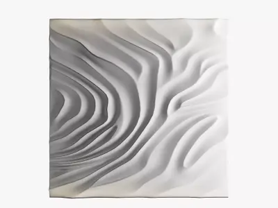 wave wall 6 3D model