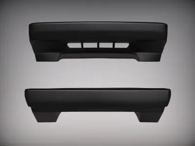car bumper 3D model