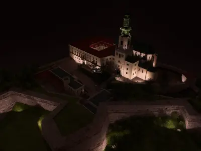 Nitra castle - Slovakia 3D model