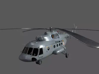 Aircraft K-31 Low-poly 3D model