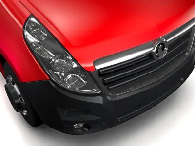 Vauxhall Movano L1H1 Van 2016 3D model