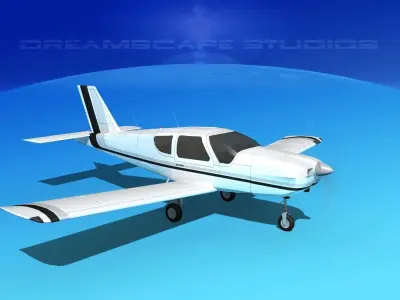 Socata TB-20 Trinidad V13 3D model